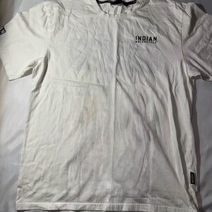 Indian Motorcycle White Short Sleeve Tee